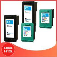 4PK 140XL อะไหล่สำหรับ HP 141XL ตลับหมึกสำหรับ HP140 5363 D4263 6413 J5783 C4283 C4343 C5283เครื่องพิมพ์ D5363