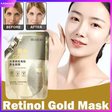 Skincare Cosmetics Retinol Gold Peel-off Mask for sale online