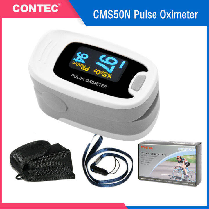 CONTEC CMS50N Fingertip Pulse Oximeter OLED Pulse Rate SPO2 Sensor