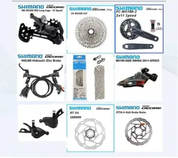 Shimano deore outlet xt groupset 2x11