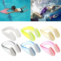 4PCS Small Size 6 Colors Silicone Soft Swimming Nose Clip Swim Earplug Pool Waterproof Earplug Suit Accessories For Adult Kids Ear Protection