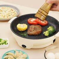 Portable Dual-Speed Temperature Controlled Electric Oven Round Maifan Stone Fried Grill Tray Multi-Function Electric Baking Tray