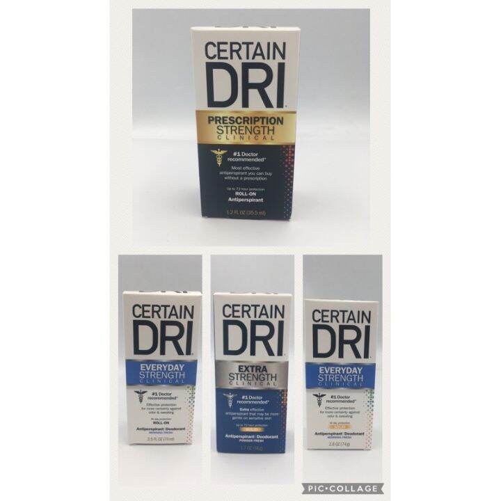 CERTAIN DRI Antiperspirant Deodorant Lazada PH