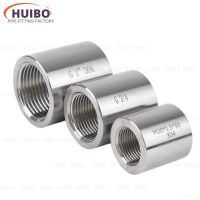 【YF】✳☇☋  304 Pressure Fittings 1/8 1/4 3/8 1/2 3/4 1  1-1/4 G NPT Female Thread Gas Thickening