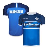 2023 Hot Sale Mens and Womens Fashion 3D Printed Crew Neck T-shirt Home Darmstadt Football Shirt 22-23 Home jersey Customizable name and number