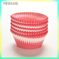 YEWANG 100pcs Paper cake CUP Liners อบคัพเค้กมัฟฟินกรณีงานแต่งงาน Xmas PARTY