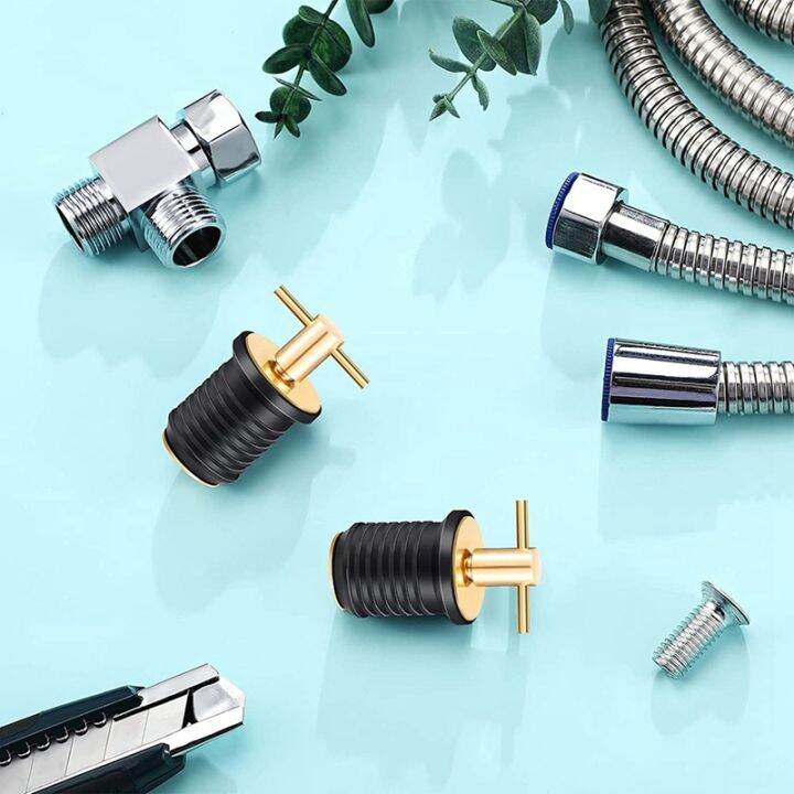 2-pcs-t-handle-drain-plug-twist-turn-marine-boat-drain-plugs-rubber-plugs-with-brass-handle-boat-marine-accessories