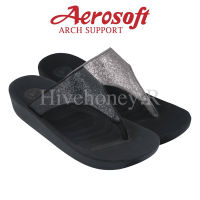 ☁️FW8383☁️ รองเท้าแตะเพื่อสุขภาพ aerosoft arch support(แอโร่ซอฟ)