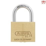 Ổ khóa ABUS EC 75 40 thân đồng rộng 40mm 3 chìa vi tính - MSOFT
