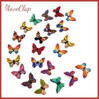 [Activity Price] 100 Pcs Butterfly Style Wood Button for Pants Shoes Coat Embellishment