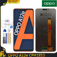 Beyondwolf จอจอ LCD แบบดั้งเดิมสำหรับ OPPO A12e CPH1853 LCD หน้าจอดิจิตอลแผงหน้าจอสัมผัสสำหรับ OPPO A12e จอแสดงผลเต็มรูปแบบ CPH1853