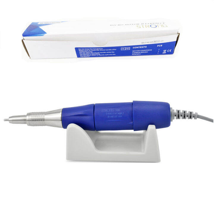 ทันตกรรม-micromotor-ขัด-handpiece-strong-210-plus-102l-105l-handle-35k-amp-40k-amp-45k-rpm-ไฟฟ้าเล็บเจาะเล็บเครื่อง