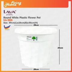 ❗ Ready stock❗ 】 Square Pot High (Pasu Bunga Pokok Plastik Tinggi) Diameter  17cm - FBL2511