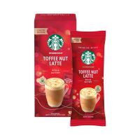 Toffe Nut Latte 4 ซอง(Best Before☕️5July 2023) Starbucks Premium Mixes กาแฟสตาร์บัคส์