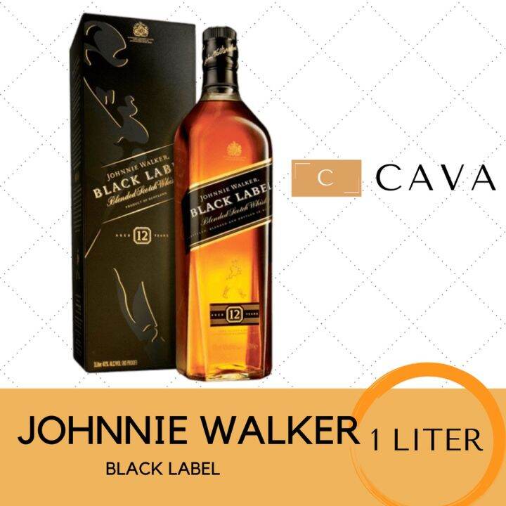 Johnnie Walker Black Label 1 liter Lazada PH