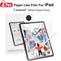 LANUZOON AM1 Paper Like Screen Protector Film Matte PET Painting Write For iPad Air 4 5 Pro 11 Mini 6 10th 10.2 9th Generation