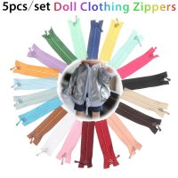 卍✑◈ 5pcs 5x1.7cm Mini Zipper Doll Clothing Zippers Handmade Sewing Scrapbooking Garment Applique DIY Doll Clothes Accessories Newest