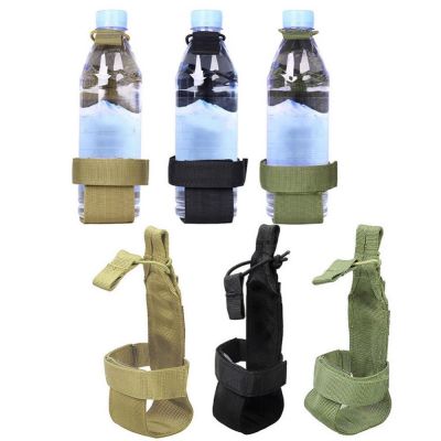 【CW】 Hiking Camping Molle Bottle Holder Outdoor Tactical With Adjustable Vecro Accessory  276697