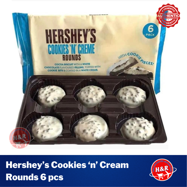 Hershey's Cookies and Cream Rounds Irresistible 6Pack (96g
