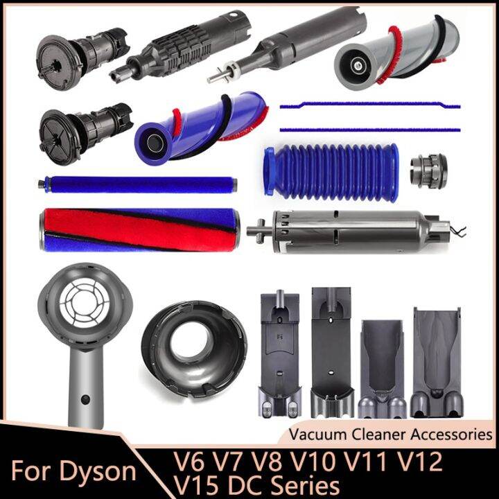 สำหรับ-dyson-v6-v7-v8-v10-v12-v11-v15เครื่องดูดฝุ่นซีรี่ย์-dc-อุปกรณ์เสริมหัวแปรงลูกกลิ้งมอเตอร์รองลื่นอะไหล่ทดแทน