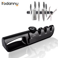 Rodanny Professional Multifunctional Adjustable 4 Stages s Sharpening Stone Sharpener Kitchen Tool