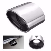 Chrome Stainless Steel Exhaust Tip Tail Muffler For Honda Accord 2008-2012