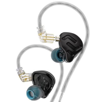 ZZOOI KZ ZNA Metal Wired Earphones Hybrid Technology 12MM Dual-Magnetic Cavity Dynamic Headphones In Ear Monitor Game HiFi Headset