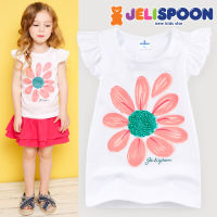 [JELISPOON] SHINE เสื้อยืดลายดอกไม้ สำหรับฤดูร้อน[Korea brand] T-shirt  / สไตล์ NO. JTPGTS01