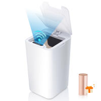 Inligent Trash Can Automatic Sensor Dustbin Smart Sensor Electric Waste Bin Home Rubbish Can For Kitchen Bathroom Garbage