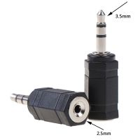 ；‘。、’ 3.5 Mm Male To 2.5 Mm Female 3.5 To 2.5 Stereo Jack Audio Pc Phone Headphone Earphone Converter Adapter Cable Plug