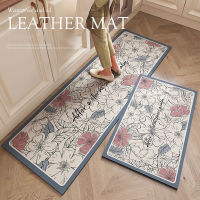 2 in 1 Kitchen Floor Mat  Waterproof Oil Proof Kitchen Carpet Mats Quick Drying Non-Slip Bathroom Entrance Doormat