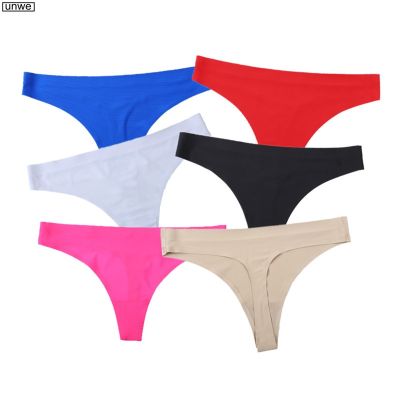 （A So Cute） Seamless Panties Sexy Ladies G String WomenSilk Tangas Femme Low Rise ThongUnderwear S XL