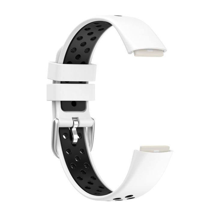 สำหรับ-fitbit-luxe-2นาฬิกาซิลิโคนสี-สีขาวสีดำ-ลดเอง