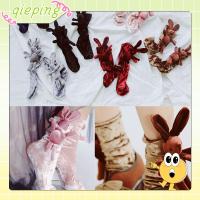 QIEPING Cute Women Handmade Soft Velvet Ankle Socks Elastic Rabbit Stockings