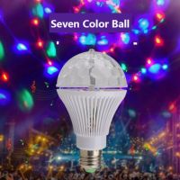 ไฟ Led ไฟเวที Rgb 6W E27ที่มีสีสันลูกบอลคริสตัลวิเศษสำหรับ Dj ไฟประดับ Dance Home ผลหลอดไฟโคมไฟหมุนได้