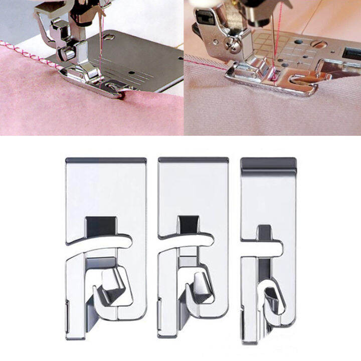 Sewing Accessories Narrow Rolled Hem Sewing Machine Presser Foot Set