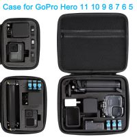 เคสพกพาสำหรับกล้อง Gopro Hero 11 10 9 8 7 5 4เปลือกแข็งกระเป๋า EVA สำหรับ Go Pro กล้องและอุปกรณ์เสริม