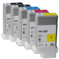 PFI-102MBK เหมาะสำหรับ Canon Mengxiang IPF-500 510 610 700 710 705 750ตลับหมึก