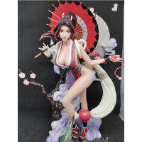 อะนิเมะ Thekingo Fhighters Mai Shiranui เกียรติของกษัตริย์จุน-Li รูปการกระทำของสะสมเซ็กซี่ตุ๊กตารุ่นของเล่น40เซนติเมตรชั้นวางหนังสือตกแต่ง