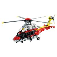 NEW LEGO Premium 2001 Pcs Technical Airbus H175 Rescue Helicopter 42145 Model Building Block Toy For Boy Girls Gift Motorised Functions