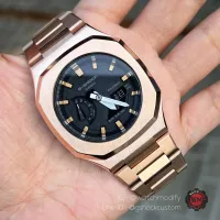 G-Shock Customized Rosegold Nautilus Full Metal