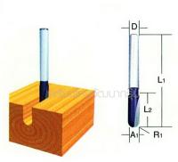 MAKITA / มากีต้า ดอกเร้าเตอร์UGROOVING BIT 12E (MP3601B507)