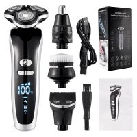 ZZOOI New Electric Shaver For Men 4D Electric Beard Trimmer USB Rechargeable Professional Hair Trimmer Hair Cutter Adult Razor For Men