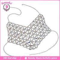 Beach Punk Link Chain Vest Stitching Flash Neck Hanging Nightclub Body Chain