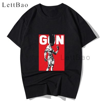 Hunter X Hunter Gon Freecss Men T Shirts Anime Shirt Short Tshirt Men Gothic Clothing Short 100% Cotton Gildan