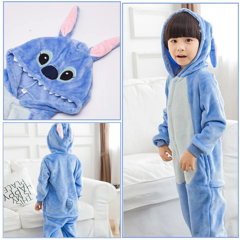 Boy Girl Anime Totoro Kigurumi Cosplay Fancy Soft Pajamas Animal Costume  Overall Child Kid Baby Funny Carnival Jumpsuit Onesie