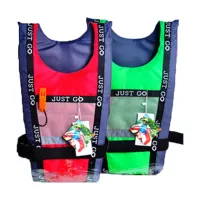 2023 Portable adult swimming kayak buoyancy vest professional water sports rowing fishing surfing sailing safety life jacket  Life Jackets