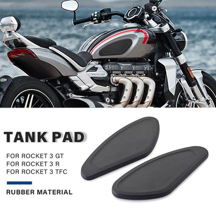 Motorcycle Rubber Tank Protector For Rocket 3 GT R TFC Rocket3