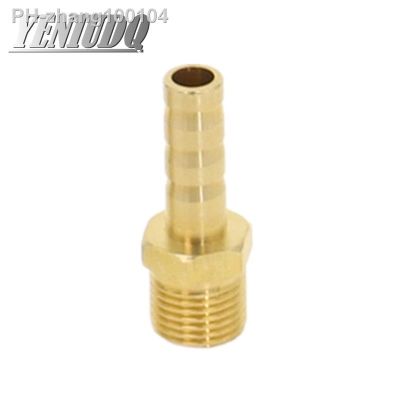 Brass Pipe Fitting 4mm-12mm Hose Barb Tail M10 M12 M14 M16 M20 Metric Male Thread Connector Joint Copper Coupler Adapter