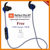 สินค้าขายดี!!! JBL Reflect Mini Bluetooth In-Ear Sport Headphones หูฟังบลูทูธ/สวย/เสียงดี/เหมาะสำหรับออกกำลังกาย รับประกันศูนย์ 1 ปี ที่ชาร์จ แท็บเล็ต ไร้สาย เสียง หูฟัง เคส ลำโพง Wireless Bluetooth โทรศัพท์ USB ปลั๊ก เมาท์ HDMI สายคอมพิวเตอร์